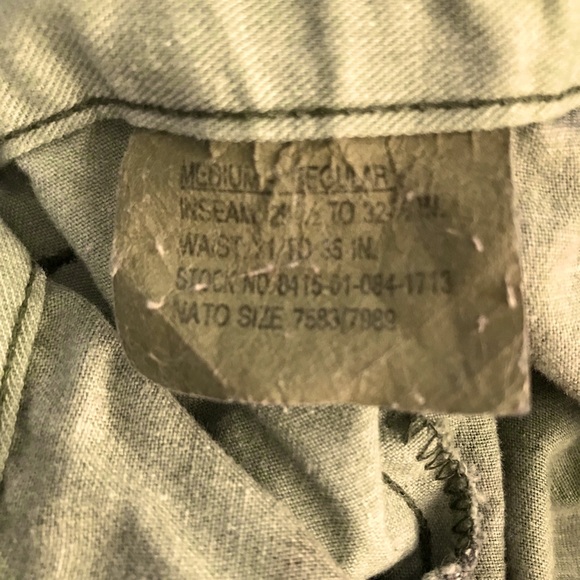 Real Army Camouflage Fatigues - Picture 9 of 14